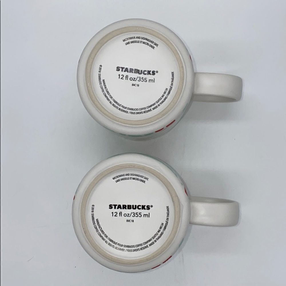 Starbucks Two Floral Mugs Set - Picture 5 of 6